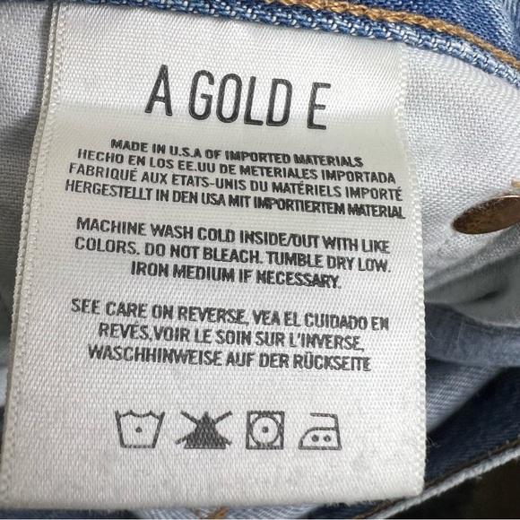 Agolde Riley High Rise Straight Crop Jeans - Picture 9 of 9